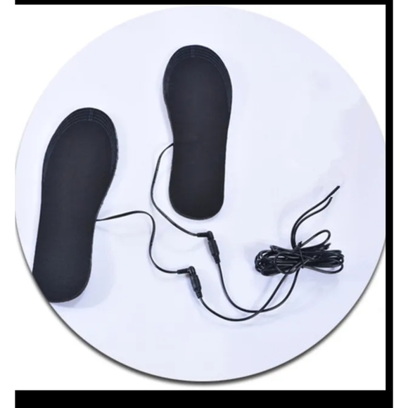 USB charging heating insoles for women or men & most shoe types, cut to fit - Picture 10 of 10